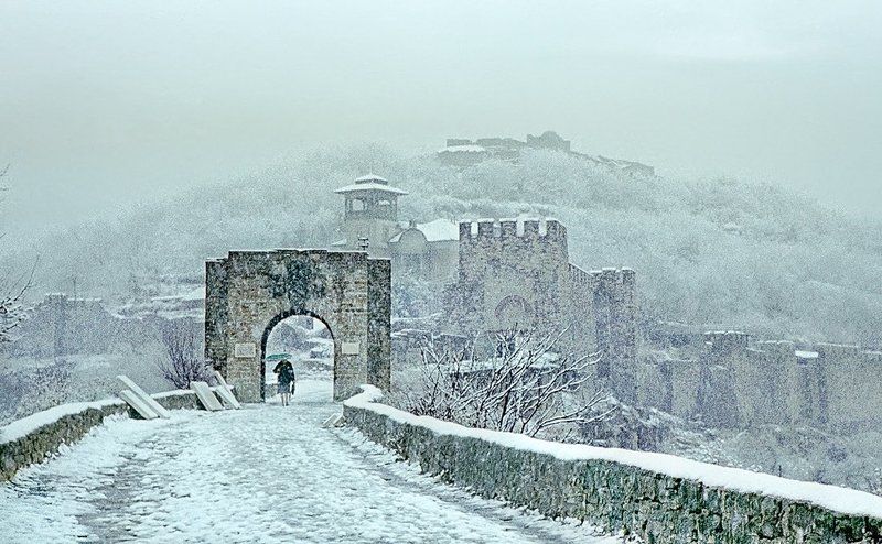 В Болгарии тоже идет снег...photo preview