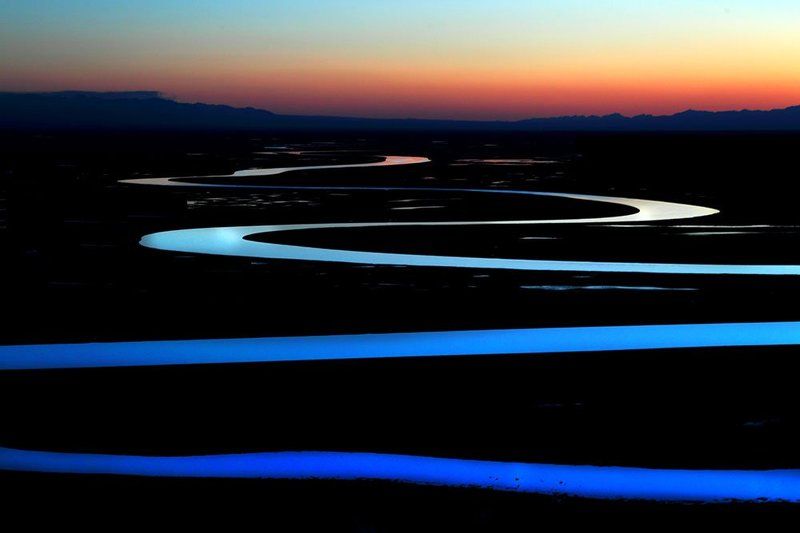 The road of waterphoto preview