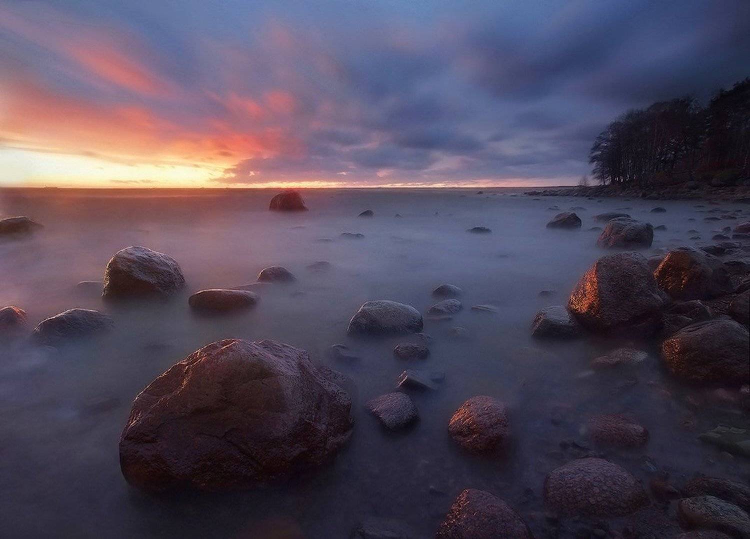 Осенняя бухта. Автор: Евгений Ляпунов , Евгений Ляпунов