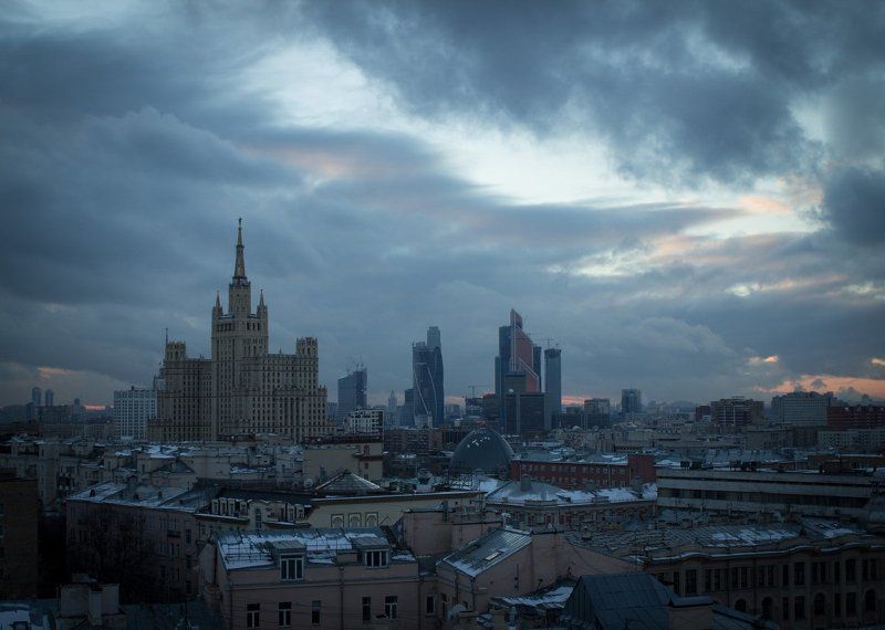Высотка, Дом авиаторов, Москав . фото превью
