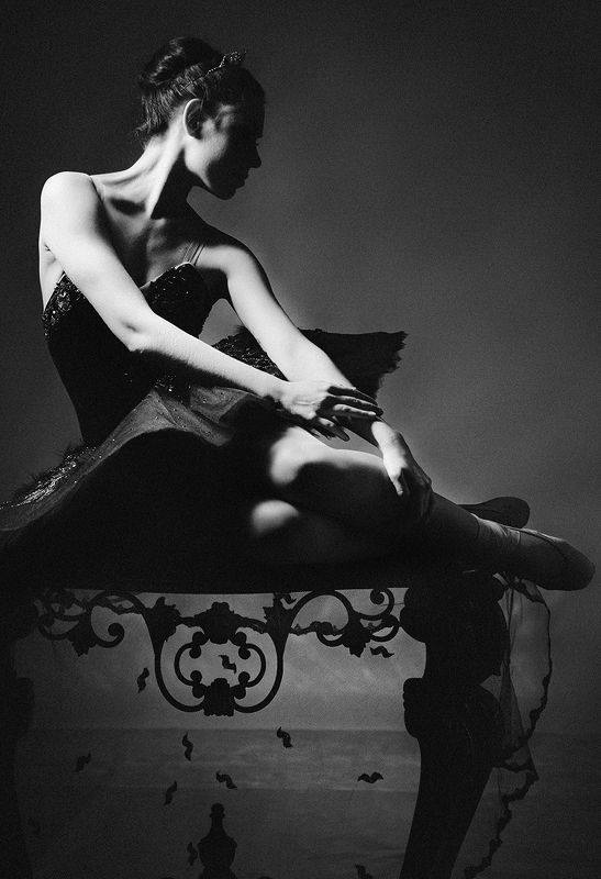 портрет, постановочная фотография, романтизм, женский портрет, фотостудия, свет, живописная, высокое искусство, без фотошопаретро, Портрет балериныphoto preview