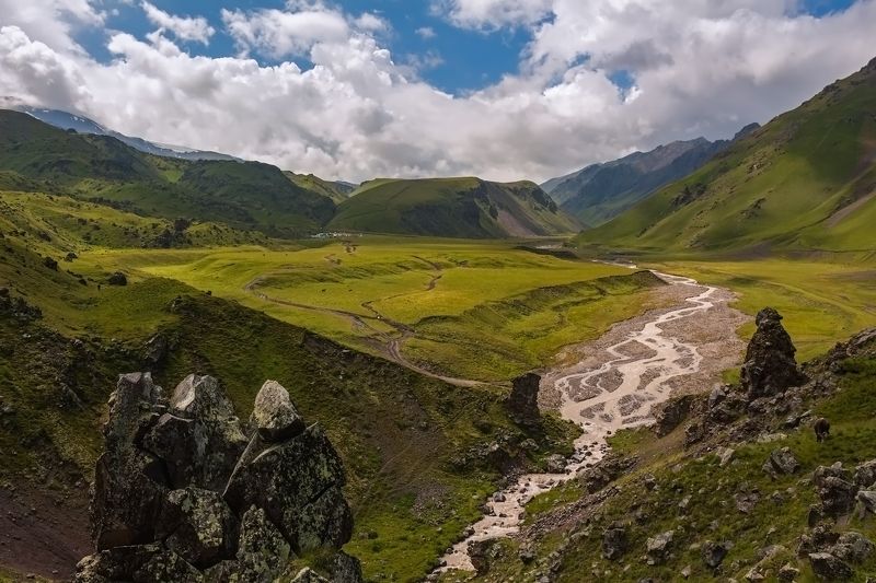 горы,восхождение,кавказ,облака,эльбрус дорогами Джилысу...photo preview