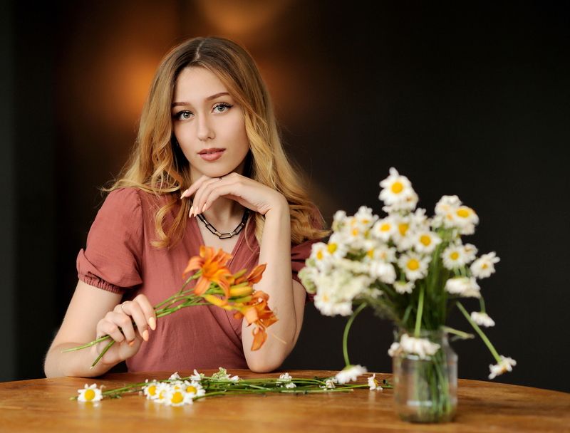 девушка,портрет,студия photo preview