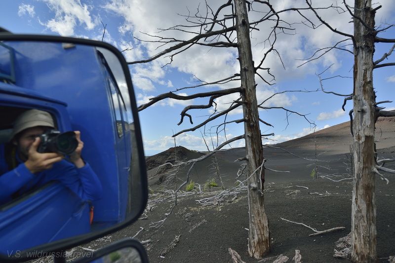 Камчатка, Россия, вулкан, Толбачик, Мертвый лес, автопортрет, приключение, путешествие, шагнивнеизведанное Камчатка (из цикла)photo preview