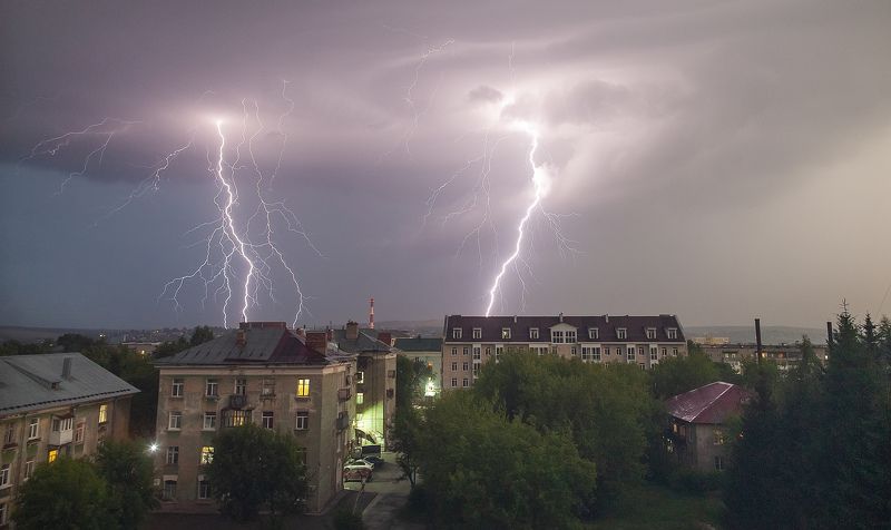 гроза, лысьва, пермский край Гроза в Лысьве, 26.07.21photo preview