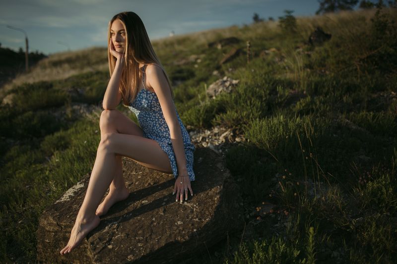 девушка, портрет, природа, фигура, тело, кожа, ноги ***photo preview