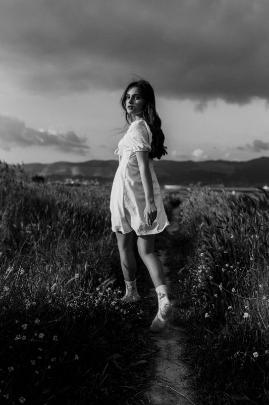 черно-белый портрет Александраphoto preview