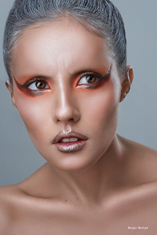 девушка портрет макияж образ ОБРАЗphoto preview