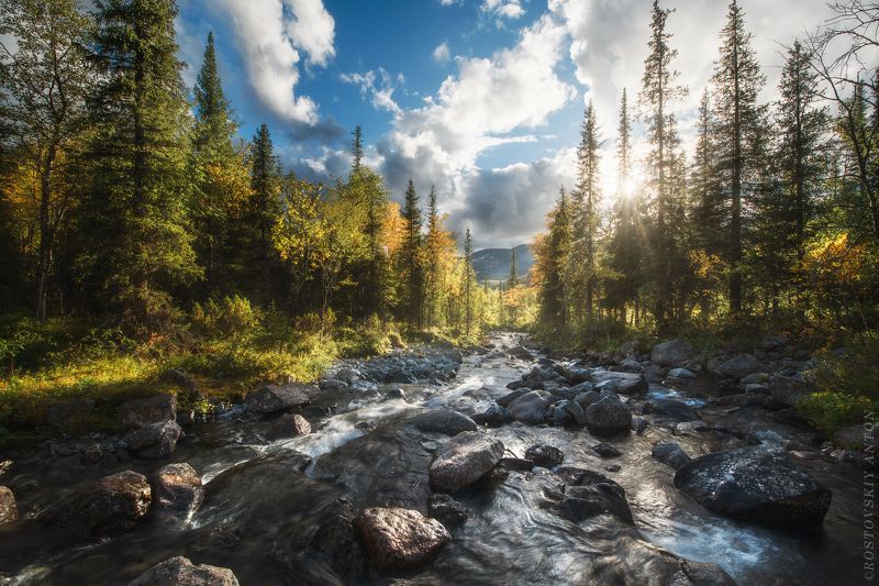 Осень, река, горы, фототур, Хибины, кольский, полуостров Осень в Хибинах | фототур в Хибиныphoto preview