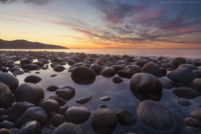 Закат, Териберка, Кольский, полуостров, фототур,  Северный закатphoto preview