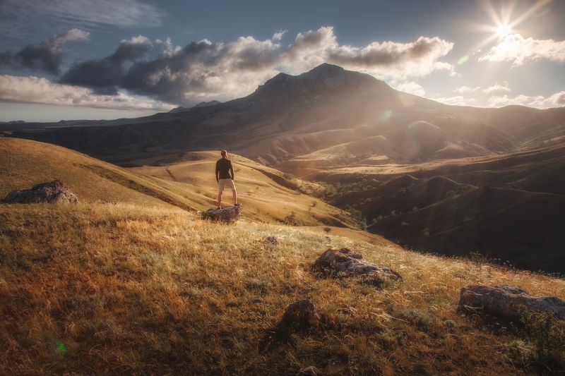 крым, эчкидаг, горы, закат, пейзаж Горы зовут насphoto preview