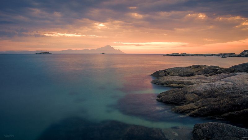 Рассвет с Видом на Атос.photo preview