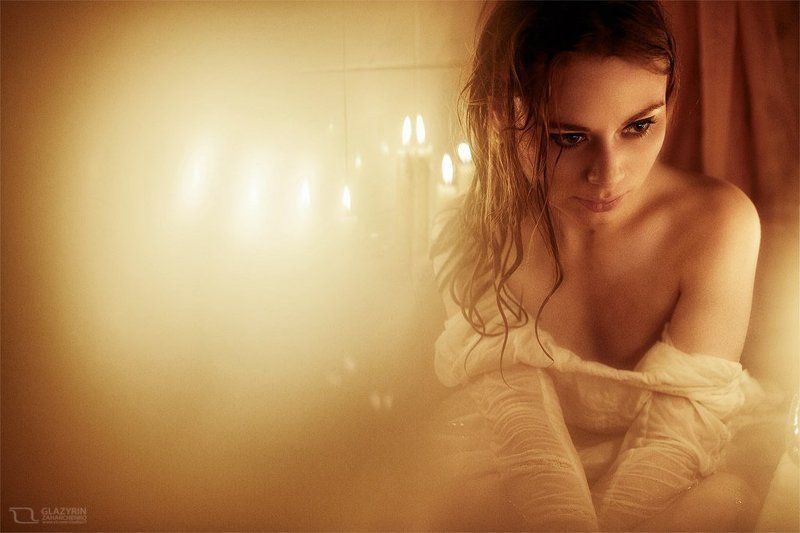 Ню, Свечи, Эротика photo preview