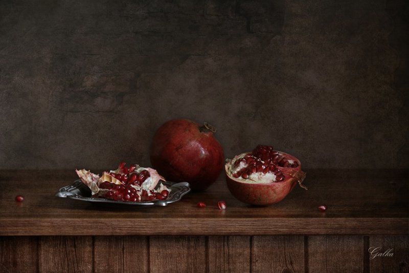 Натюрморт с гранатамиphoto preview