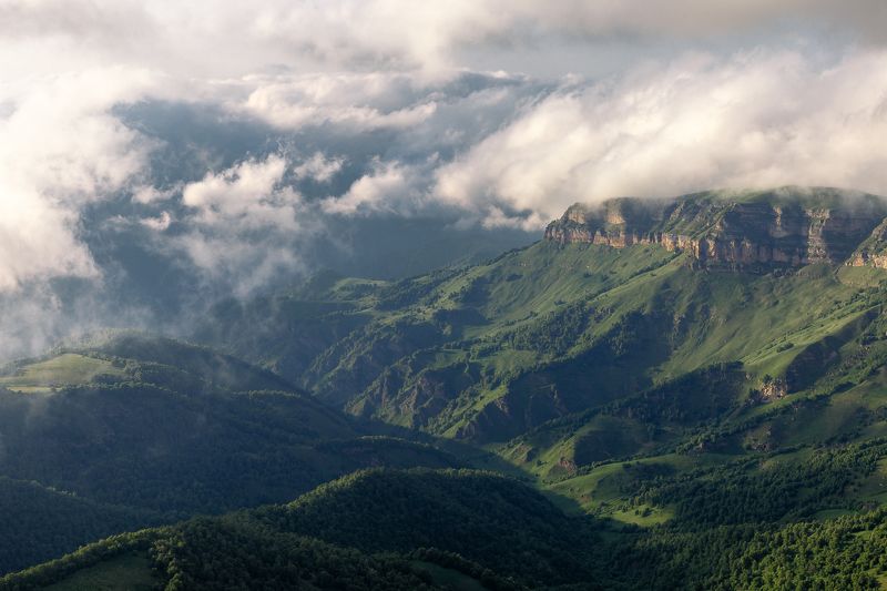 кавказ, приэльбрусье Ландшафты Приэльбрусьяphoto preview