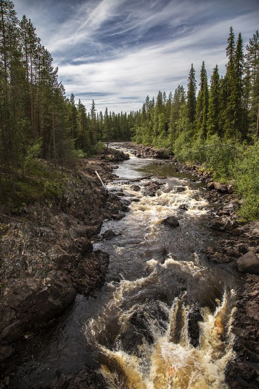 швеция Горная рекаphoto preview