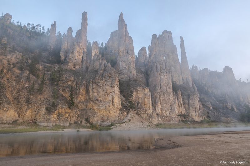река, скалы, river, rocks Made in Yakutiaphoto preview