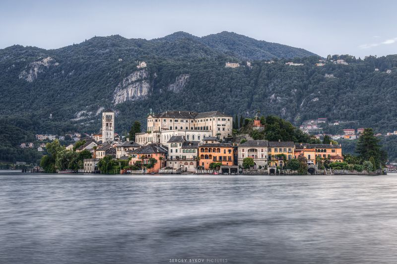 L\'isola di San Giulio  Lago d`Orta фото превью
