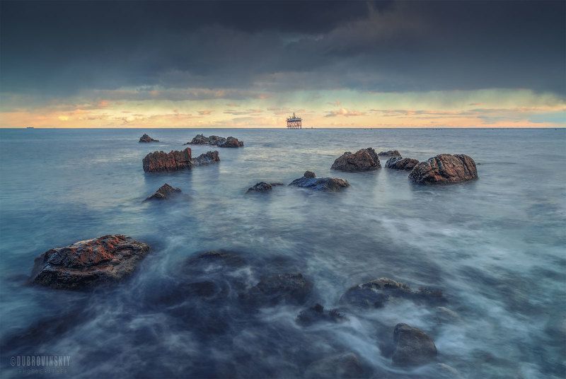 крым, море, зима, камни. ***photo preview