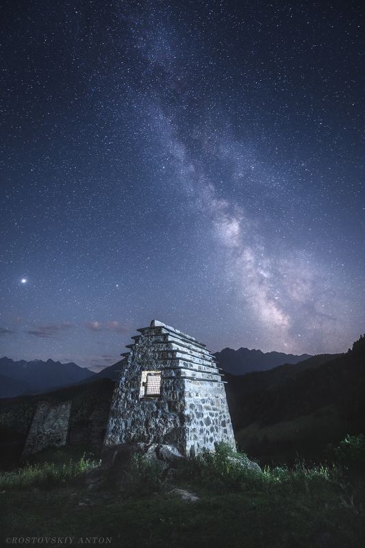 звёзды, ночь, Ингушетия, фототур, Under the starsphoto preview