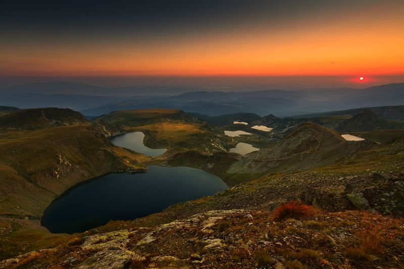 рила, българия, горы, лето, седемте рилски езера, mountains, summer, sunrise, dawn, travel, lake, outdoor, balkan, bulgaria, rila, summit, valley, hiking, Седемте рилски езераphoto preview