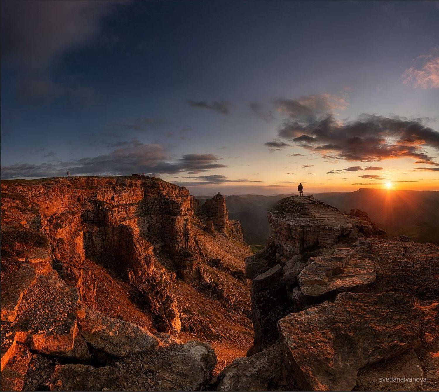 Марсианские хроники.... Автор: Светлана Иванова бермамыт, закат, горы, кавказ, эльбрус, Светлана Иванова