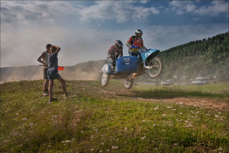 Мотофото, мотогонка  Пробный заездphoto preview