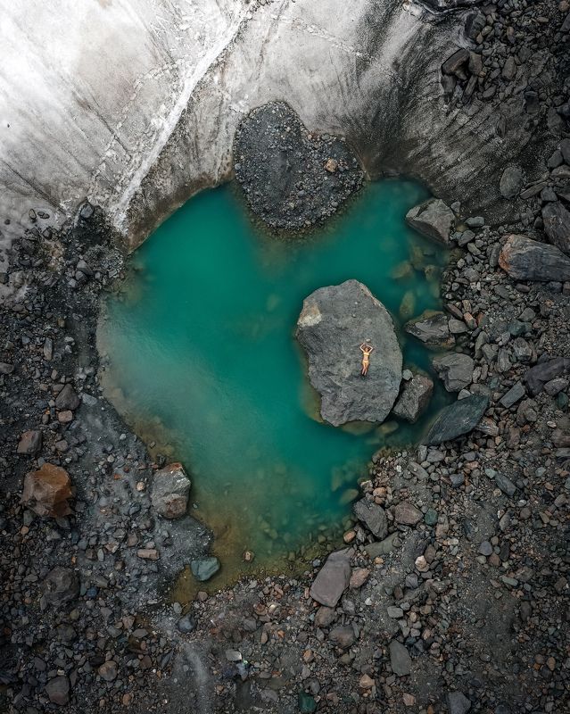 актру, ледник, алтай, горный,  И если будет лежать \