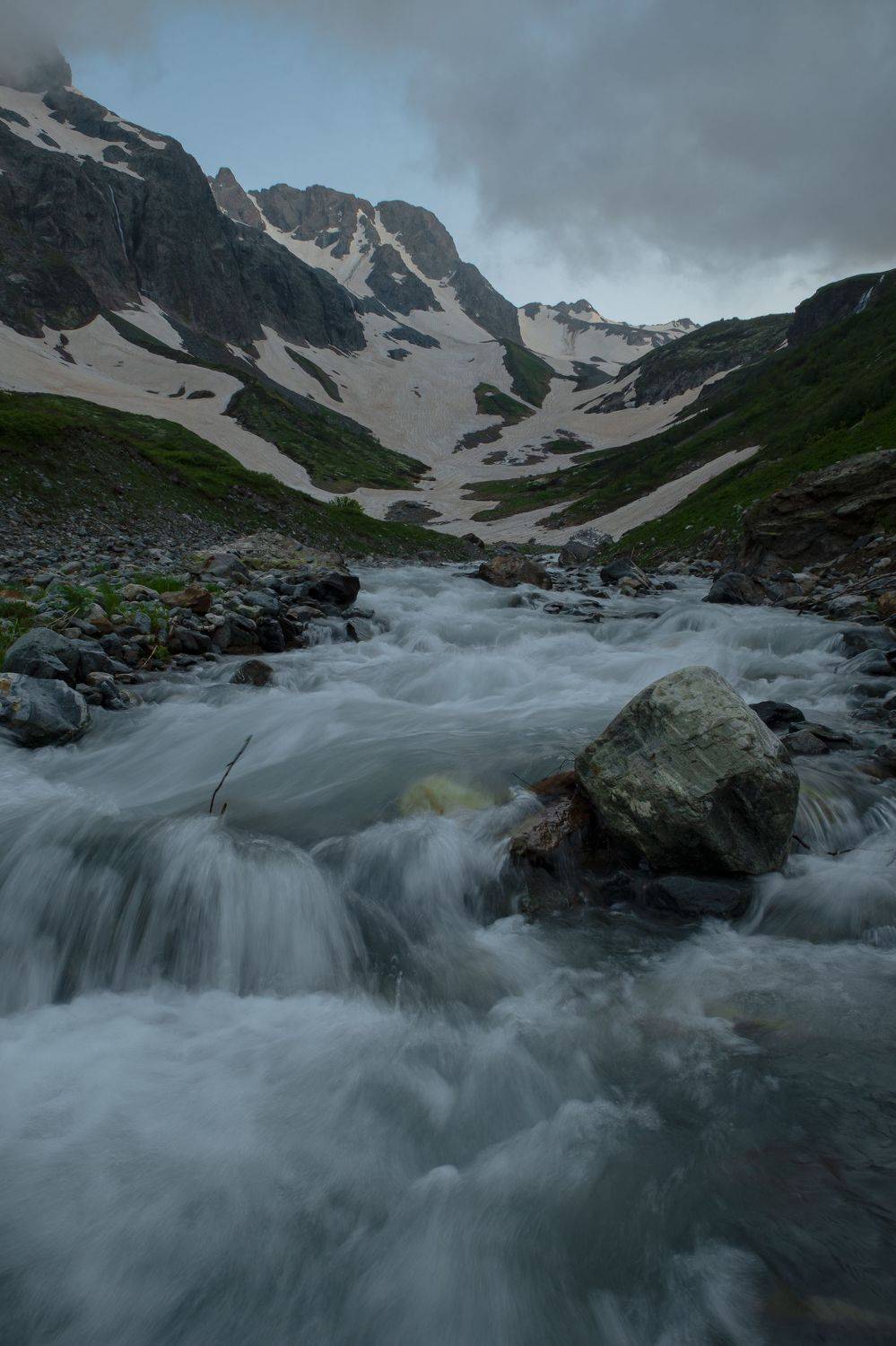 Долина реки Псыш. Автор: Александр Кавказ, горы, река, Псыш, пейзаж, Александр
