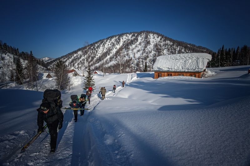 Зимние походы в Кузнецкий Алатауphoto preview