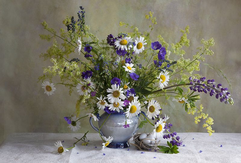 Цветы полевыеphoto preview