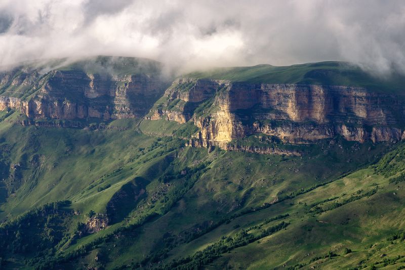 кавказ, приэльбрусье Ландшафты Приэльбрусьяphoto preview