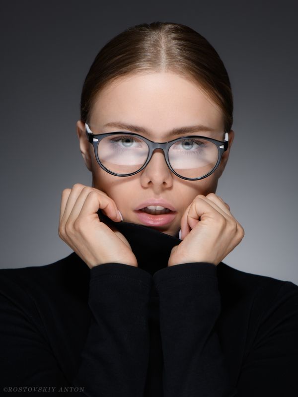 девушка, портрет, студия, бронколор, студийный фотограф, модель, Настяphoto preview