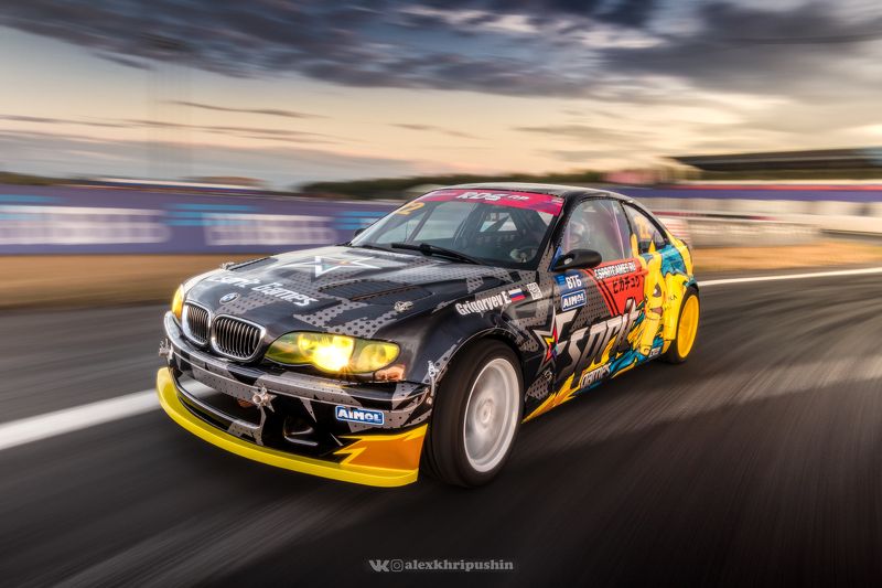 car sunset Sunset racephoto preview