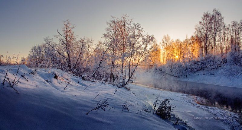 зима, истра, мороз, солнце, утро Утро добрым бывает.photo preview