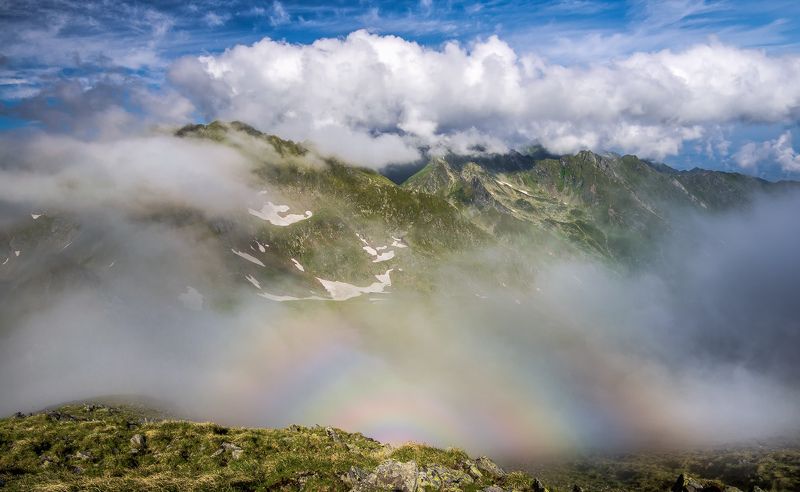 Clouds, Fog, Landscape, Mountain, Nature, Romania photo preview