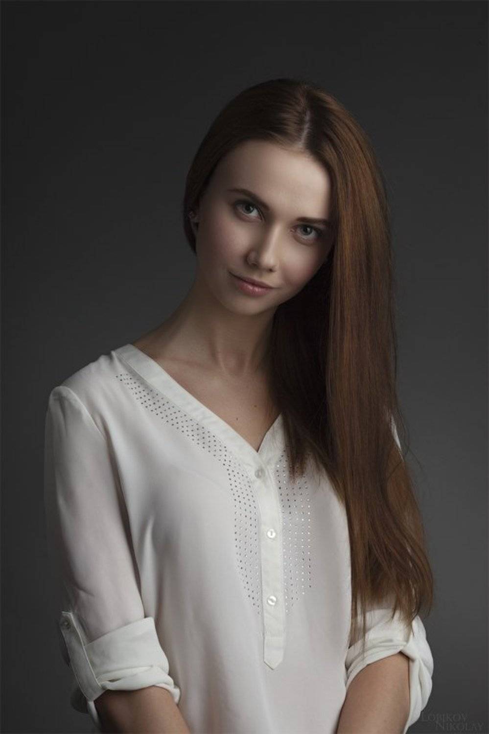 Anastasia. Автор: Nikolay Beautiful, Eyes, Girl, Hair, Nikolay