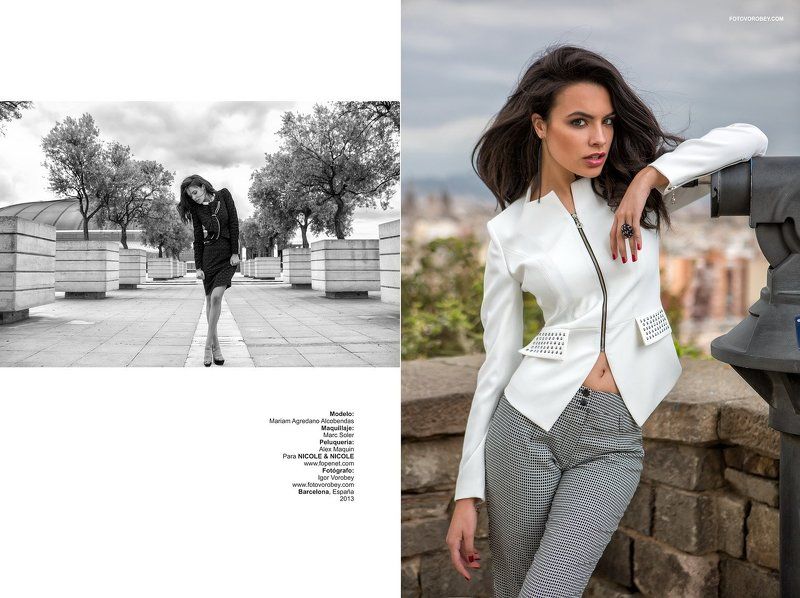 modelo: mariam agredano alcobendas maquillaje: marc soler peluqueria: alex maquin para nicole & nicole www.fopenet.com fotografo: igor vorobey www.fotovorobey.com barcelona, espana 2013 NICOLE & NICOLEphoto preview
