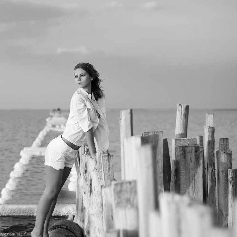 девушка, соленое озеро ***photo preview