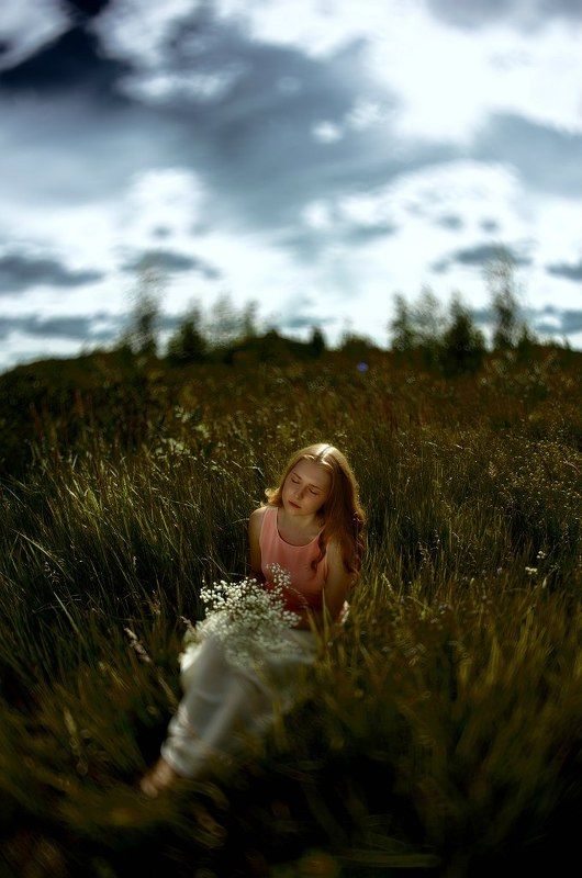 модель, алла, татаринова, фото, фотограф, сагалова, озеро, вода, трава, солнечно, голубой, портрет, природа, Ryephoto preview