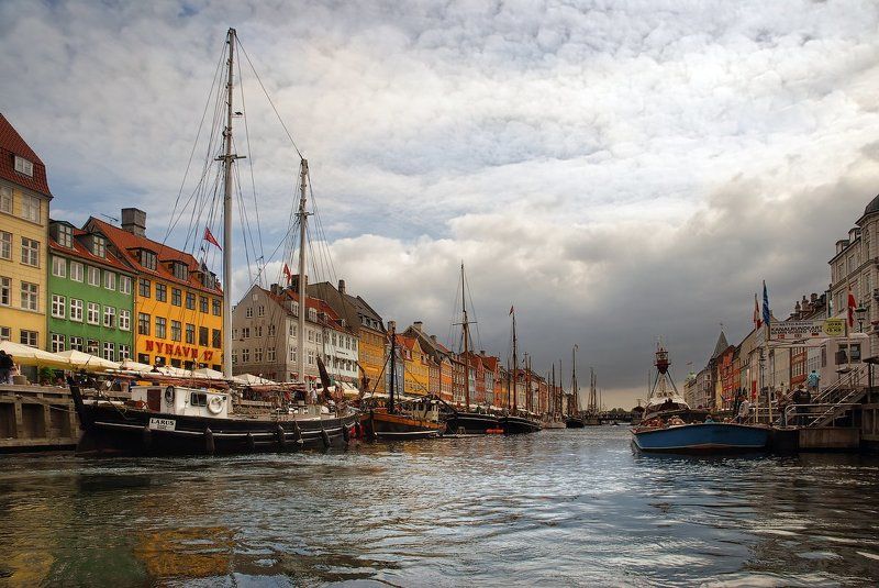 Дания, Копенгаген Гавань торговцевphoto preview