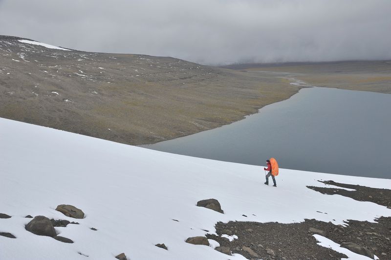 Путораны, Россия, Сибирь, озеро, горы, снег, поход, траверс, природа, шагнивнеизведанное Августовский снег, Путораны.photo preview