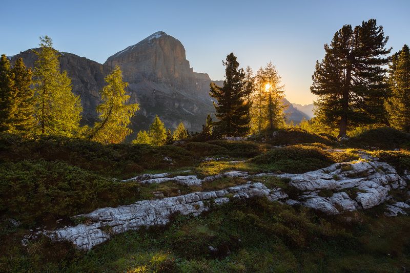 италия, доломиты, горы, восход, природа, landscape, italy, dolomites, golden hour, golden light, sunrise Доломиты. фото превью