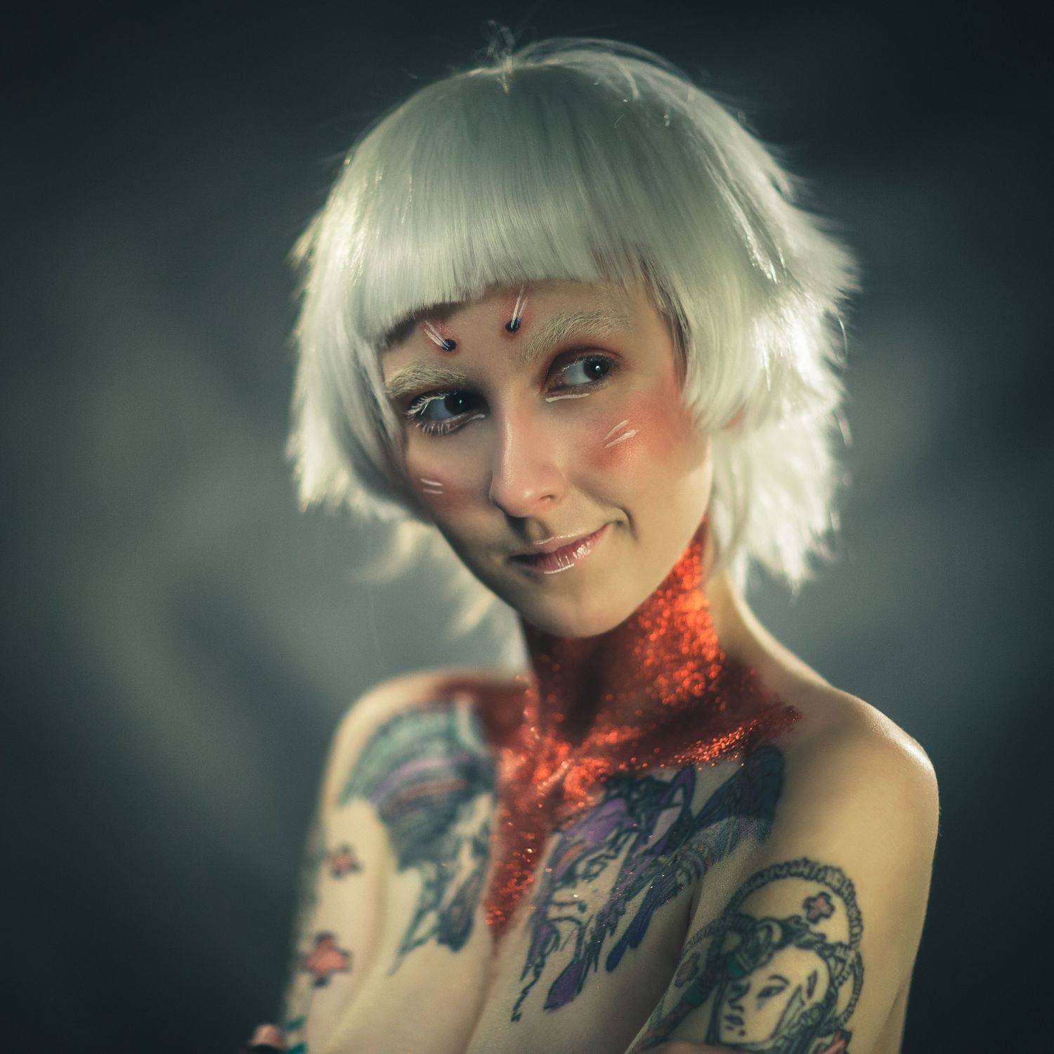 Автор: Андрей Левин tattoo, portrait, портрет, фотограф москва, женский портрет, Андрей Левин