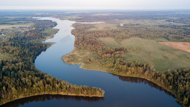 Руза, Озерна, дрон Где-то над Рузойphoto preview