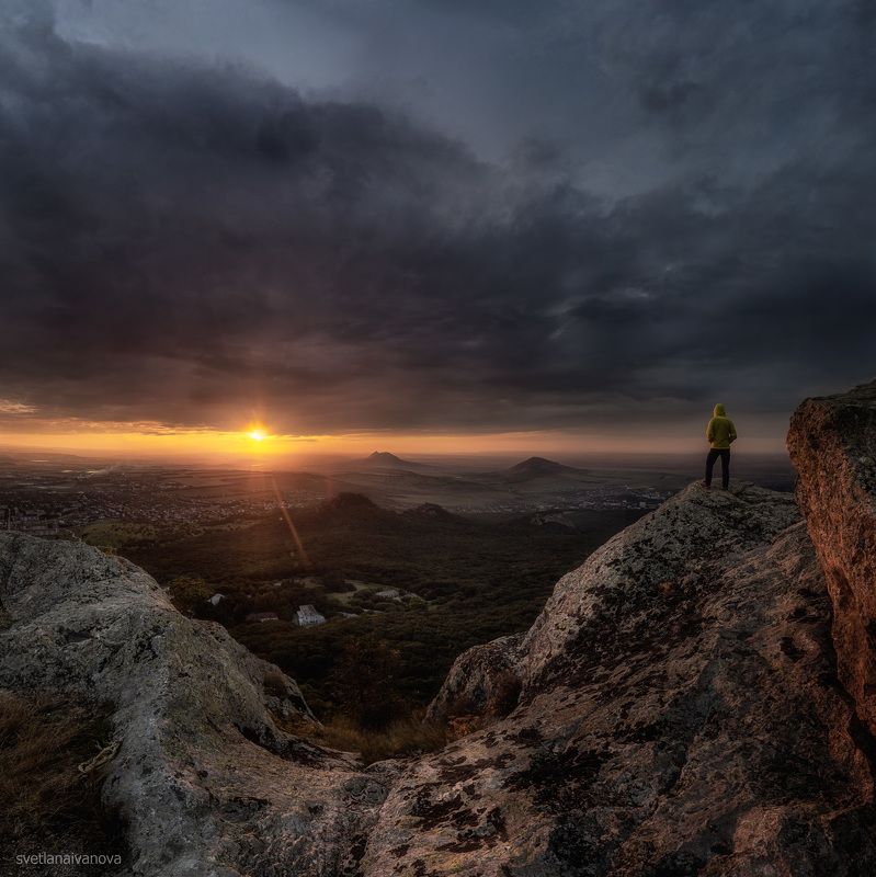 бештау, закат, кмв, кавказ, ессентуки, пятигорск, горы, орлиныескалы Орлиные скалы Бештауphoto preview