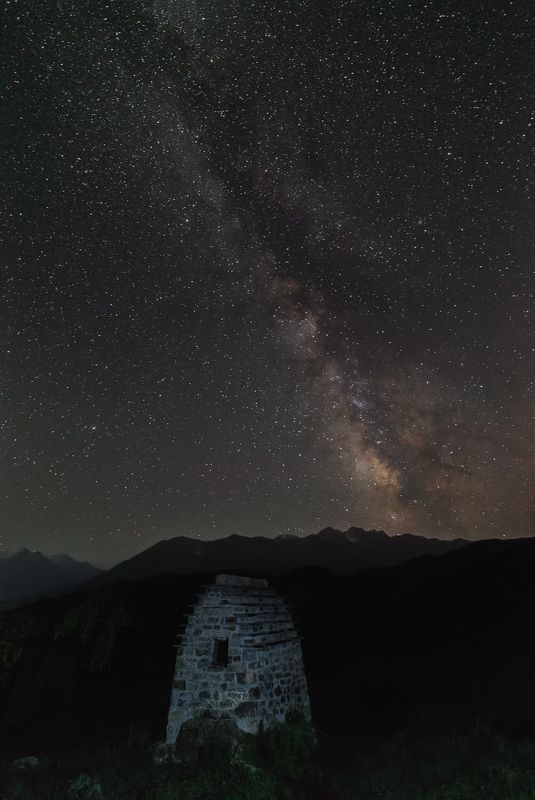 кавказ, ингушетия Ночь в Ингушетииphoto preview