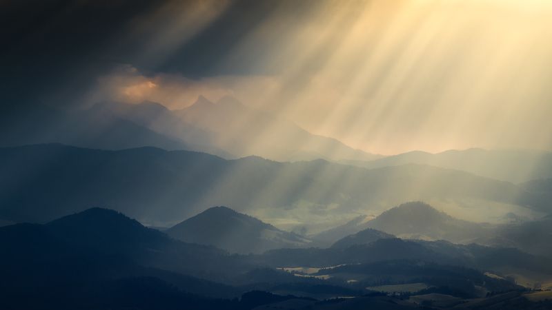 Sun raysphoto preview