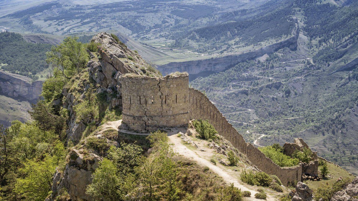 Крепость Шамиля.. Автор: Андрей Колесов дагестан, гуниб, крепость шамиля., Андрей Колесов