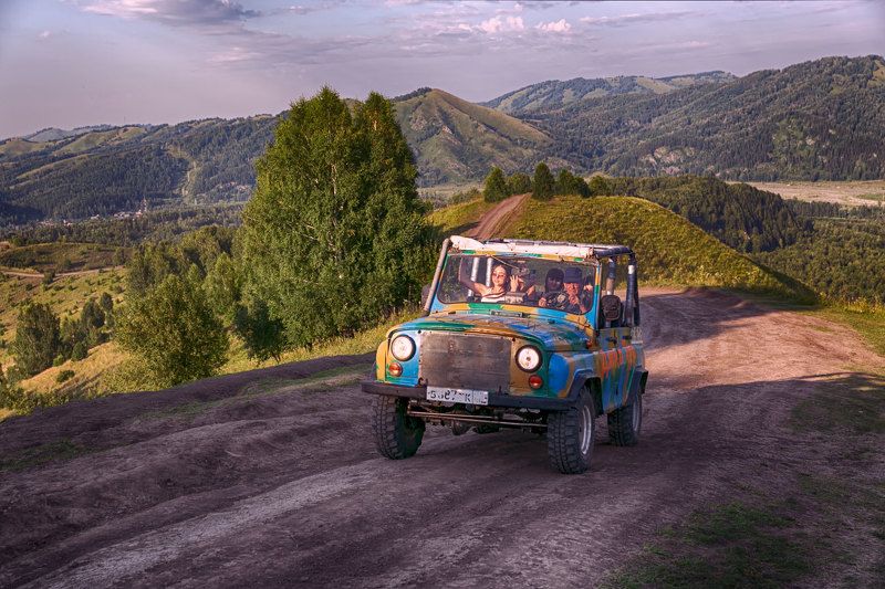 дорожная история, сельские дороги, путешествие Дорожная историяphoto preview